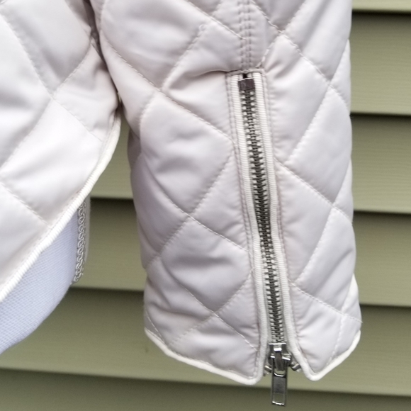 Satin Quilted Puffer Jacket - Picture 8 of 12